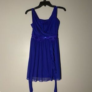 Royal blue formal dress!